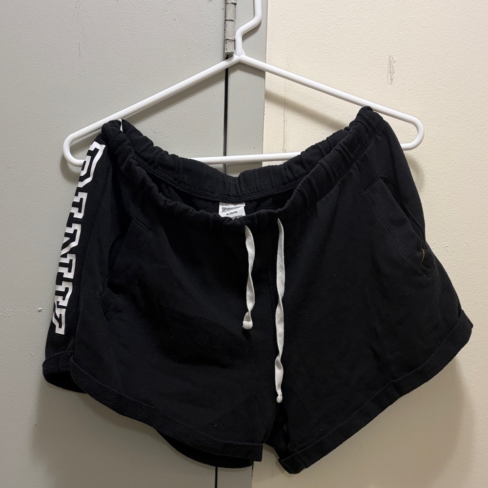 PINK Victoria's Secret Black Athletic Shorts